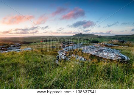 Sunset From Garrow Tor