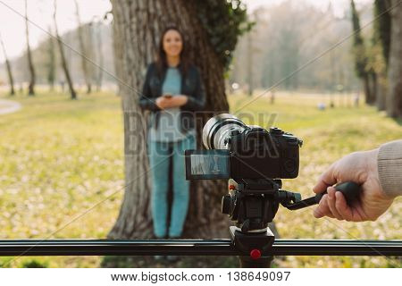 Video Shooting At The Park