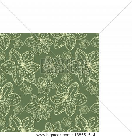 Seamless Vector Floral Pattern