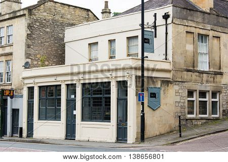 BATH SOMERSET UK - JULY 15 2016
Chapter One Public House. Independent Freehouse on London Road in the UNESCO World Heritage City of Bath in Somerset England