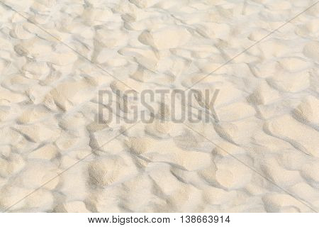 Lines In The Sand Of A Beach