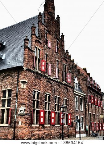 the City of doesburg in the netherlands
