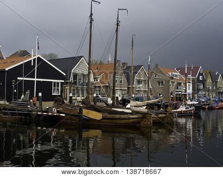 the small village of urk in holland