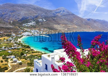 luxury Greek holidays - Amorgos island,Aegialis bay, Cyclades
