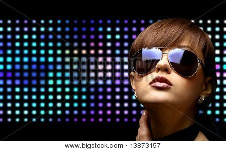 美しいダンス少女の肖像画