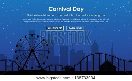 Design Amusement Park Banners