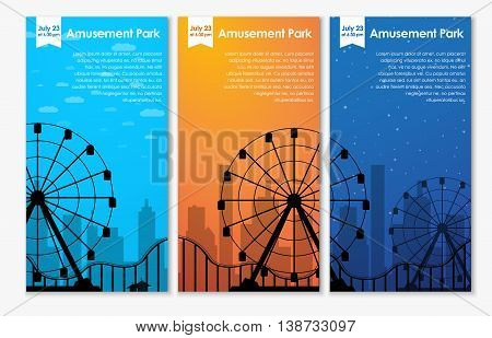 Design Amusement Park Banners