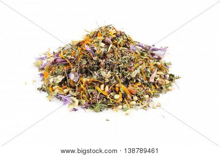 Dried Herbal Tea Leaves