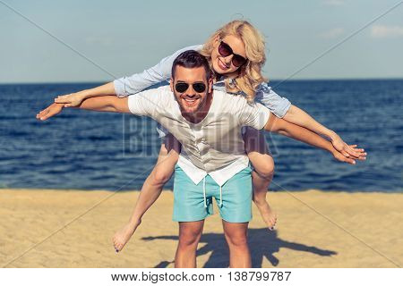 Couple On The Beach