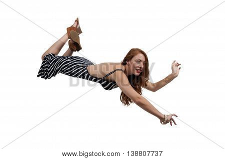 Beautiful Floating Woman