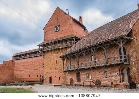 The Turaida stone castle near Sigulda in Latvia