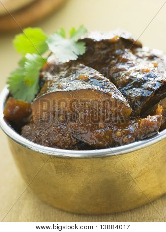 Peshawari Naan pane con Chutney di melanzana