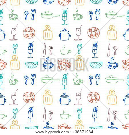 Vector Seamless Pattern, Graphic Illustration