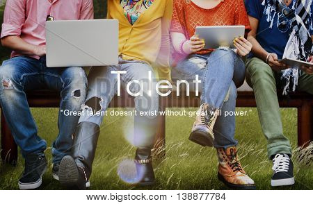 Talent Skills Abilities Expertise Professional Concept