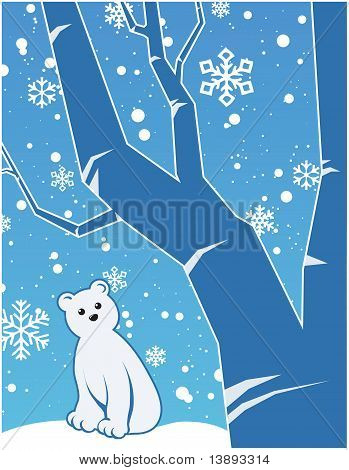 Paysage hivernal