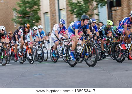 Riders Make Their Way To The Finish