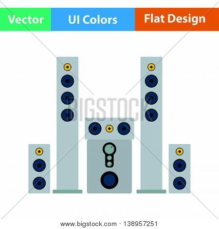 Audio System Speakers Icon