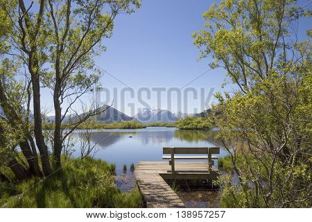 Glenorchy Lagoon and Boardwalk, Glenorchy, New Zealand