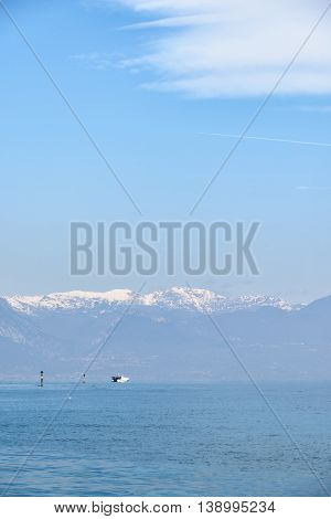 Landscape Of Garda Lake