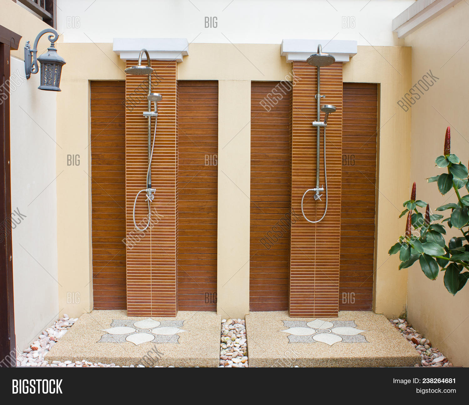 Outdoor Hotel Bathroom Image Photo Free Trial Bigstock