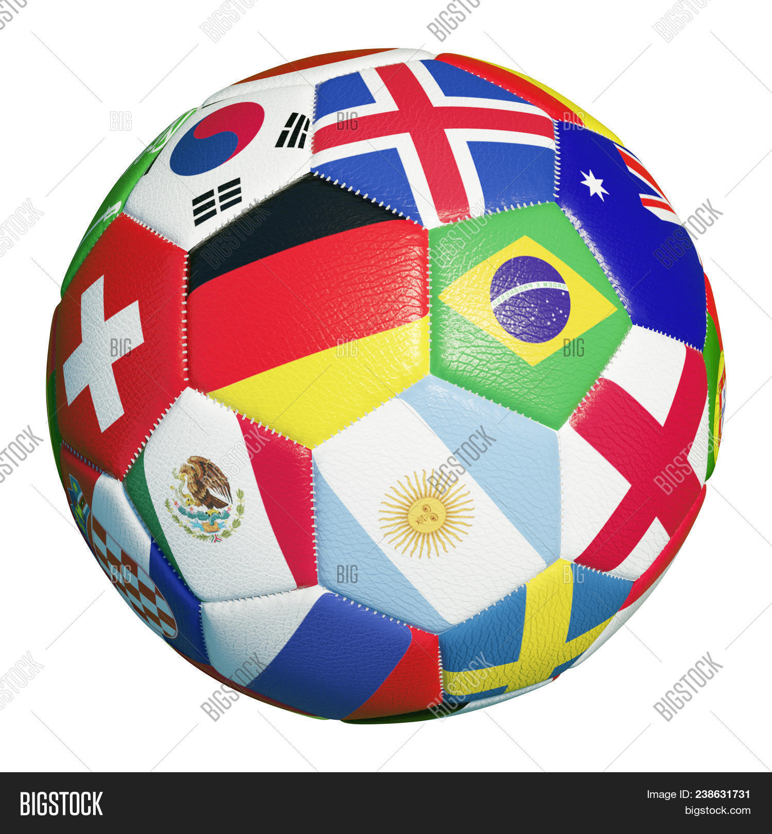 Colorful Football Many Image & Photo (Free Trial) | Bigstock