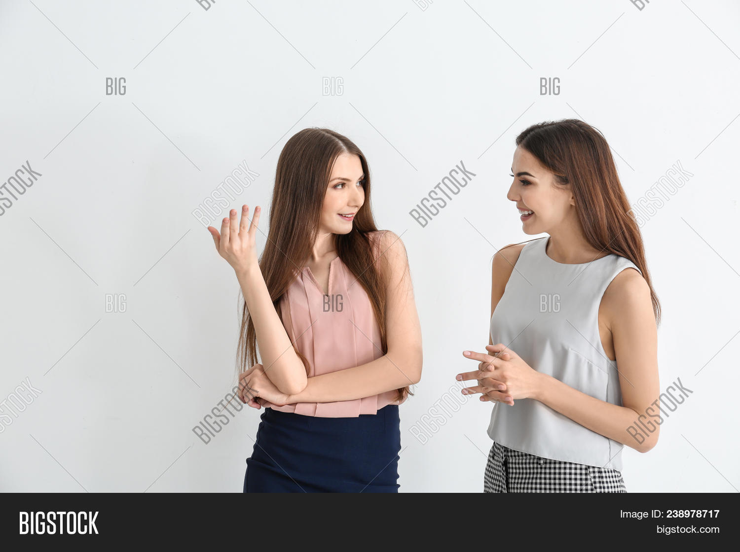 Two Young Women On Image & Photo (Free Trial) | Bigstock