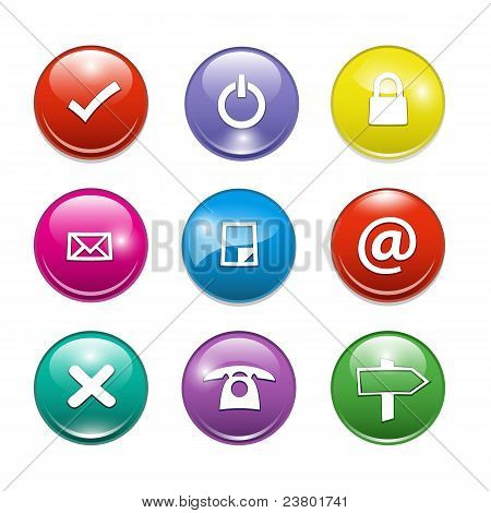 Set di icone Web