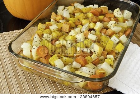 Ortaggi a radice arrosto