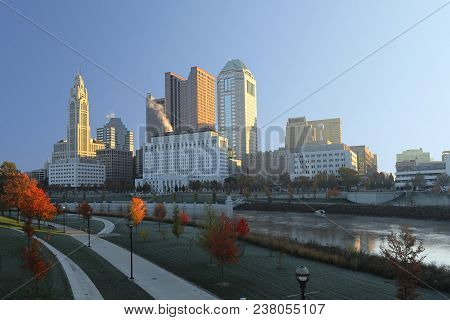 The Columbus, Ohio City Center  One On A Beautiful Day