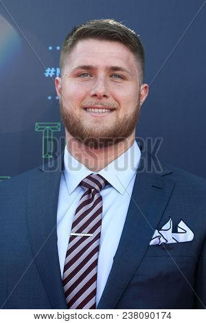 ARLINGTON, TX - Kolton Miller attends the 2018 NFL Draft at AT&T Stadium on April 26, 2018 in Arlington, Texas.