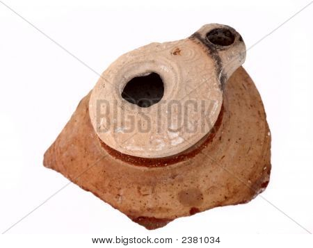 Keramisk olielampe