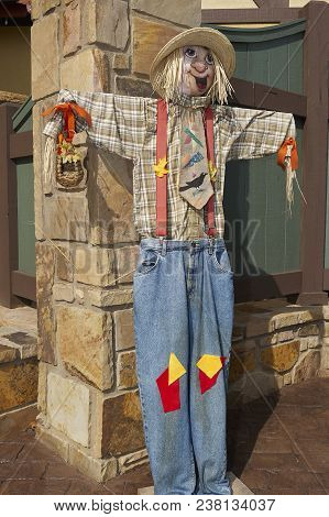 Halloween Scarecrows And Characters