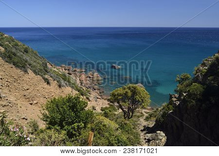 Cala Mudanda In The East Coast Of Sardinia