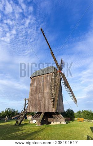 Old Wind Mill In Pudagla, Usedom