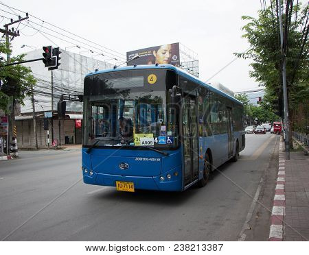 Blk Bus Of Rtc Or Chiangmai Smart Bus.