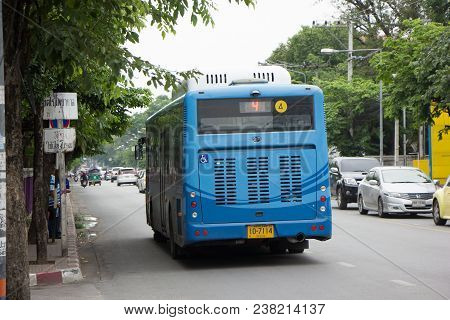 Blk Bus Of Rtc Or Chiangmai Smart Bus.