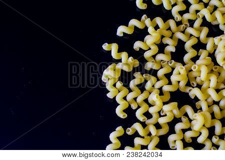 Cavatappi Is Macaroni Formed In A Helical Tube Shape. Cavatappi Is The Italian Word For Corkscrew