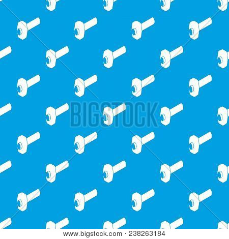 Sledgehammer Pattern Vector Seamless Blue Repeat For Any Use