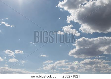 The Sun Through The Clouds, Sunny Day