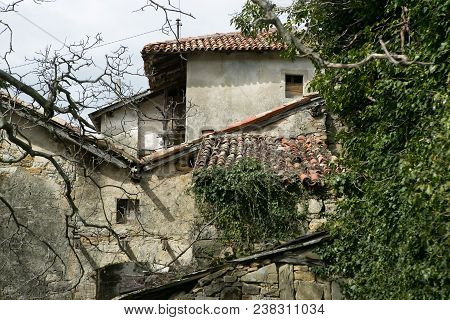 Abandoned Old Village In Goriška Brda, Slovenia