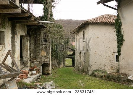 Abandoned Old Village In Goriška Brda, Slovenia