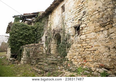 Abandoned Old Village In Goriška Brda, Slovenia