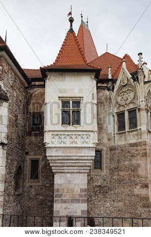 Tower Of Corvin Castle, Also Known As Castelul Corvinilor Is A Gothic-renaissance Castle In Hunedoar