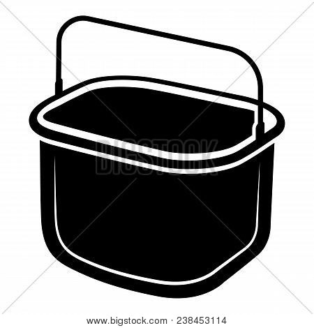 Small Bucket Icon. Simple Illustration Of Small Bucket Vector Icon For Web