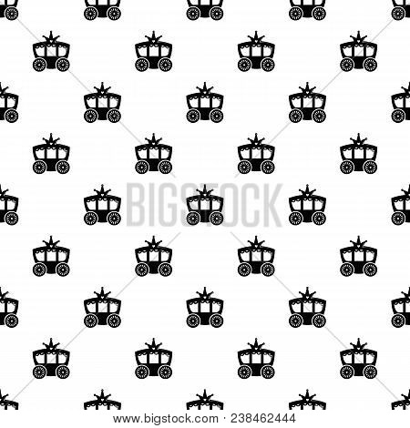 Carriage Pattern Vector Seamless Repeating For Any Web Design