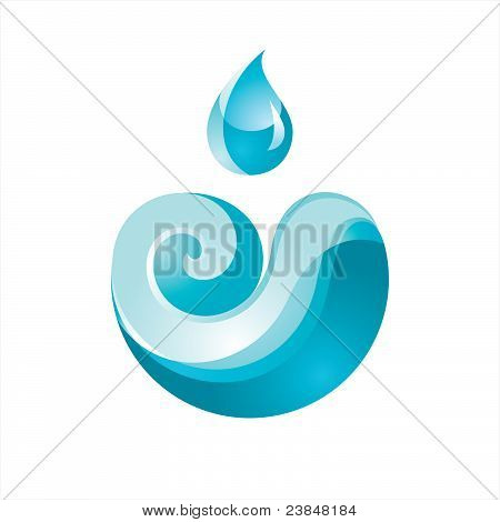Sign Wave bir damla mavi