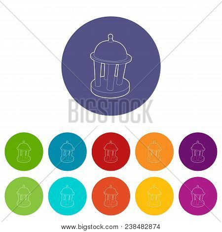 Rotunda Icon. Outline Illustration Of Rotunda Vector Icon For Web