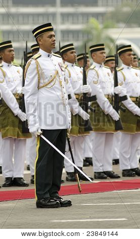 Pahang, Malaysia - Sept 16  2011 : 54The Anniversary Of Independence And 1 Malaysia Day.