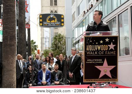 LOS ANGELES - APR 30:  Carson Daly at the *NSYNC Star Ceremony  on the Hollywood Walk of Fame on April 30, 2018 in Los Angeles, CA