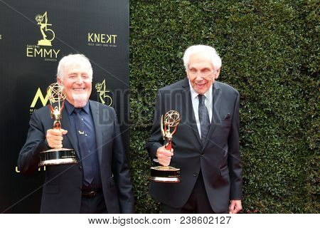 LOS ANGELES - APR 29:  Sid Kroft, Marty Kroft at the 45th Daytime Emmy Awards at the Pasadena Civic Auditorium on April 29, 2018 in Pasadena, CA